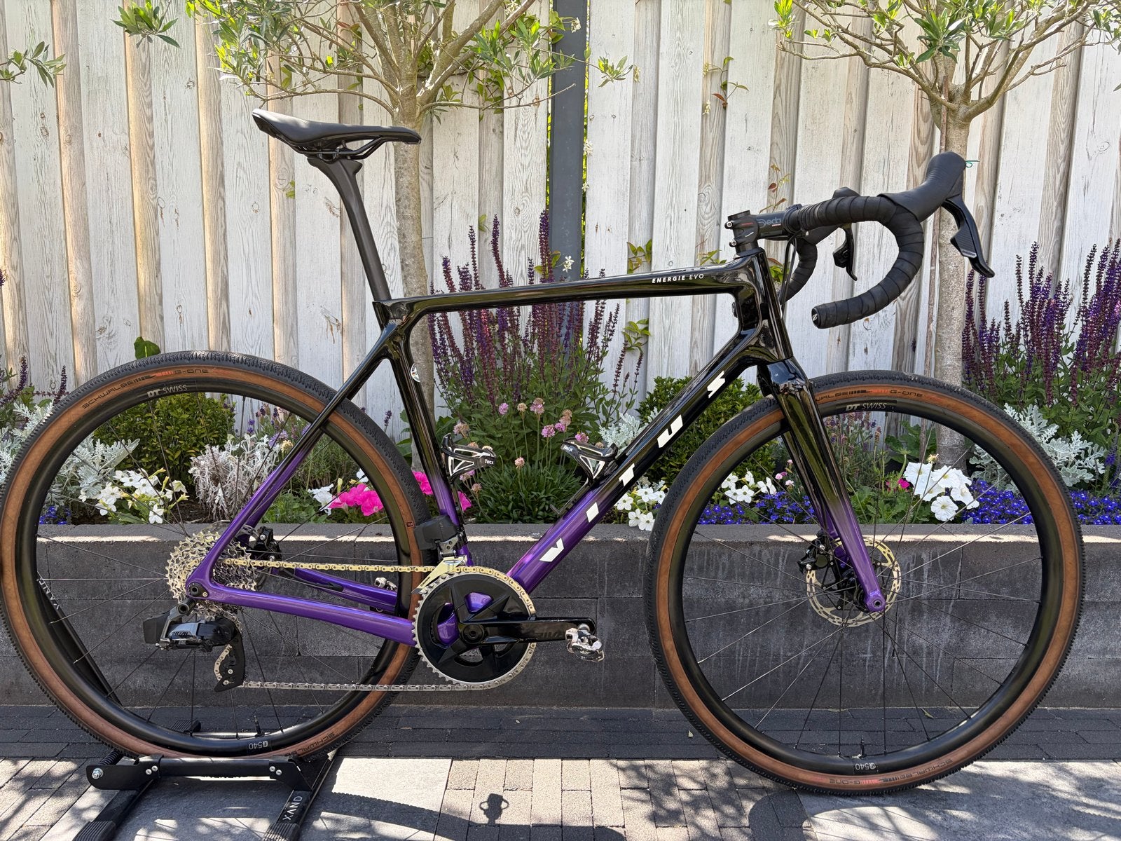 Vitus Energie Evo CR CX/Gravel fiets - Maat L - SRAM AXS, Fietsen en Brommers, 28 inch, Gebruikt, Carbon, Heren