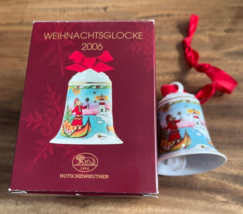 weihnachtsglocke / kerstklokje hutschenreuther 2006, Diversen, Ophalen of Verzenden