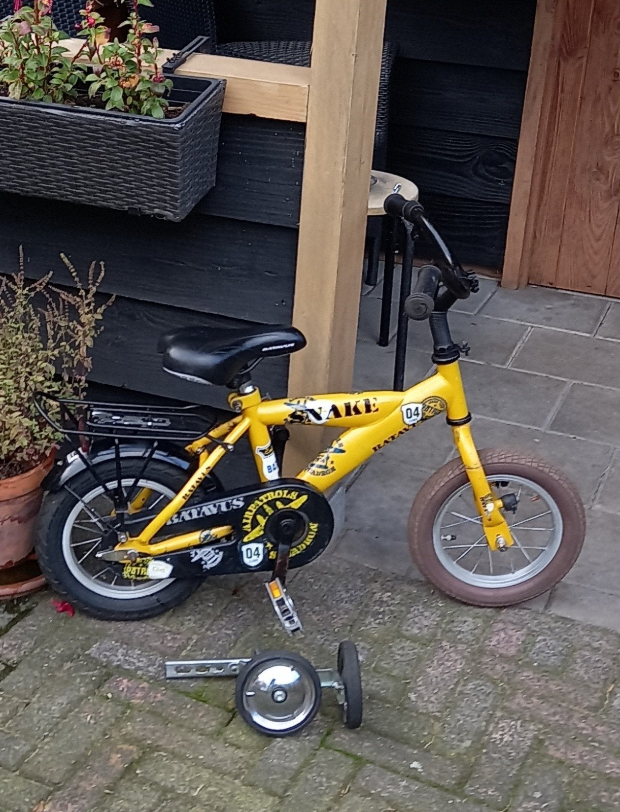 Kinderfietsje 12,5 inch, Ophalen, Gebruikt, Minder dan 16 inch, Zijwieltjes