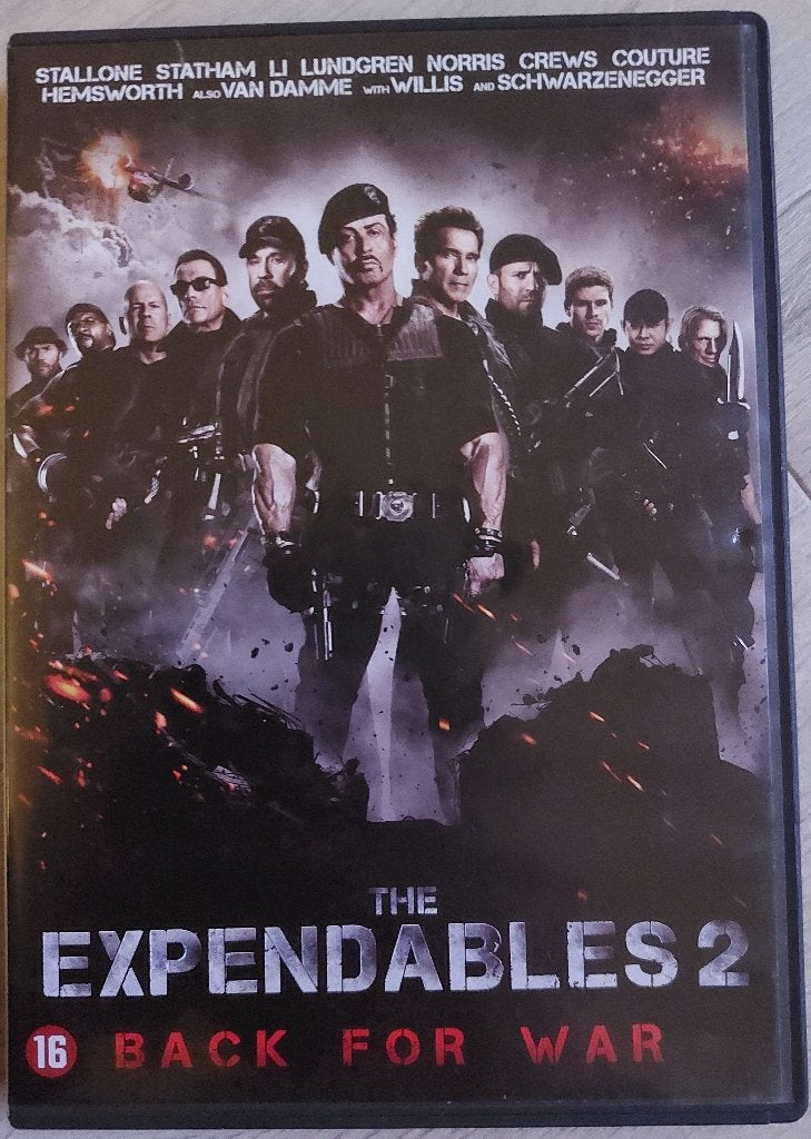 DVD The Expendables 2 (2012), Ophalen, Engels, Vanaf 16 jaar, Nederlands