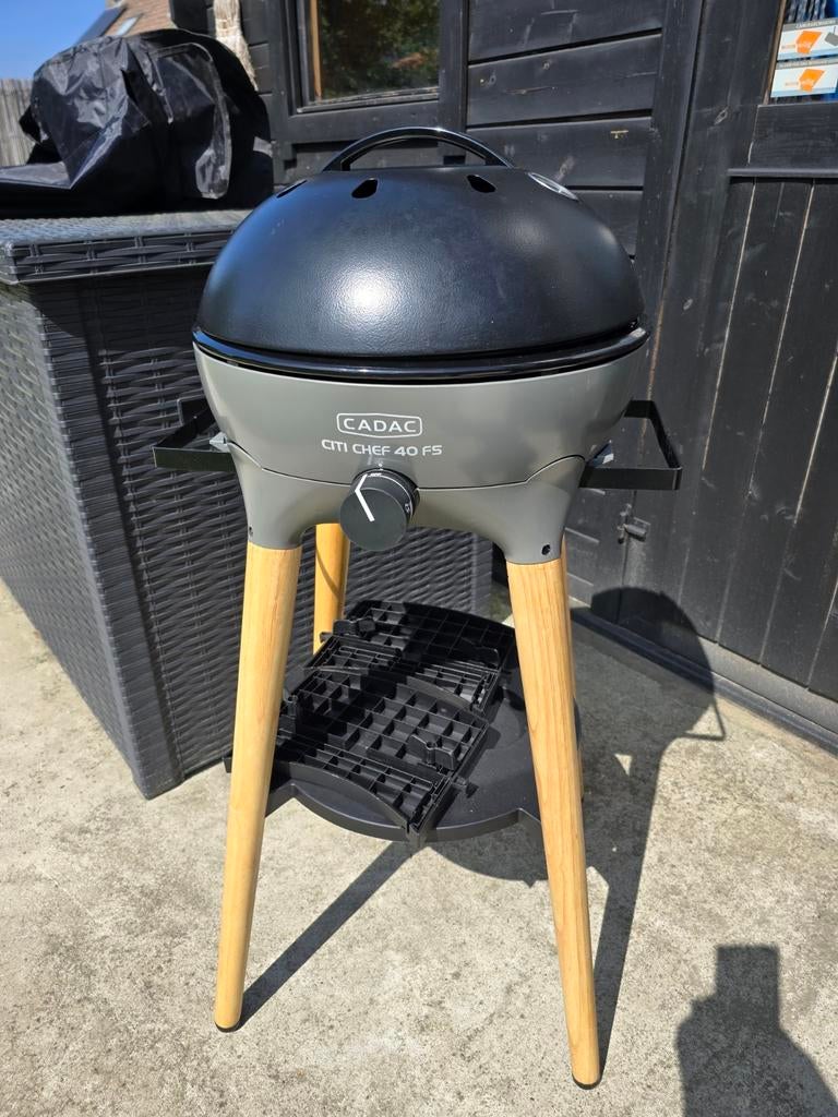 Cadac Citi Chef 40 FS met paellapan, Tuin en Terras, Gasbarbecues, Ophalen, Zo goed als nieuw, Cadac