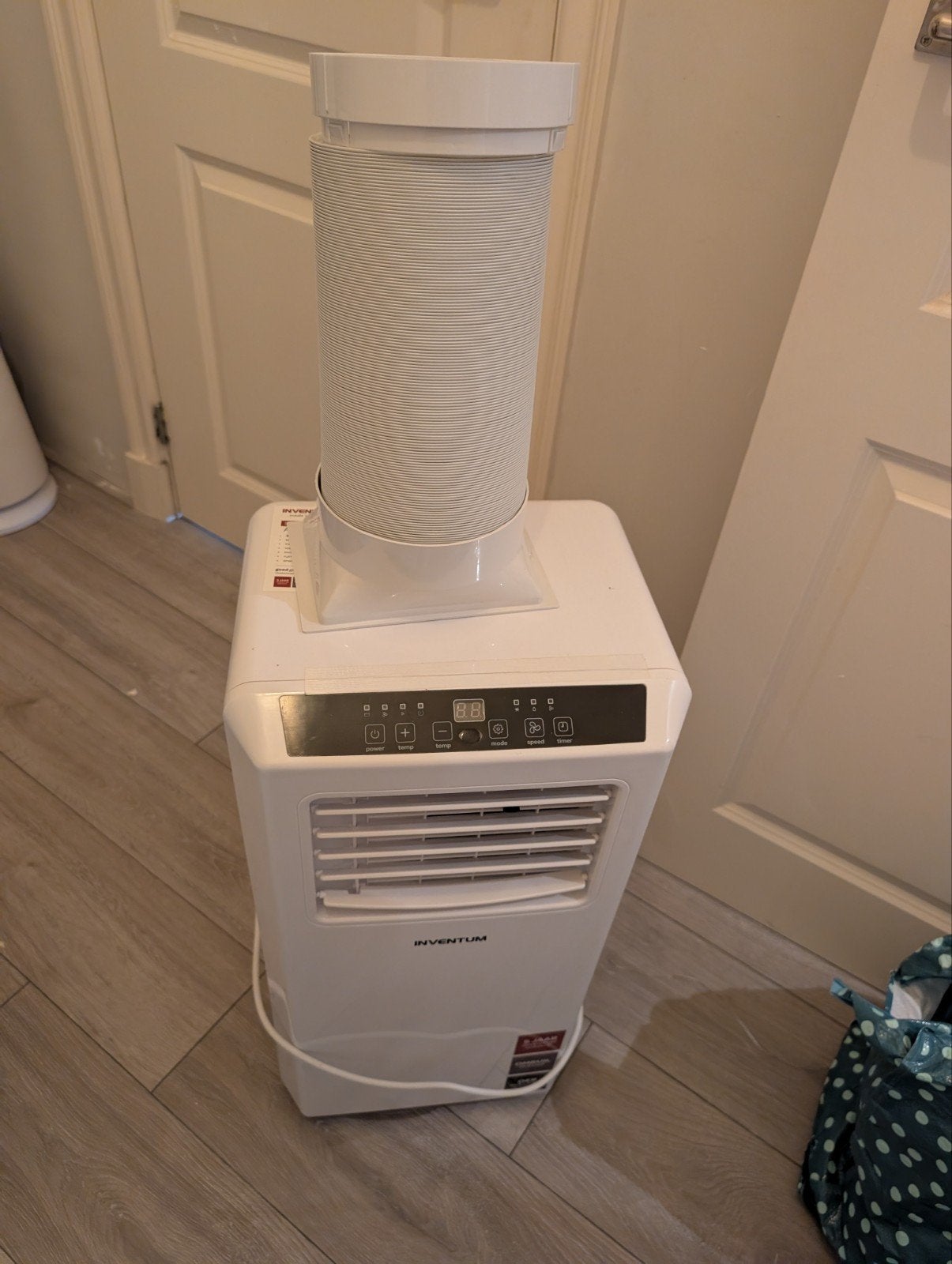 Inventum AC701 Mobiele Airco 3-in-1 met Afstandsbediening, Witgoed en Apparatuur, Ophalen, Afstandsbediening, Minder dan 60 m³