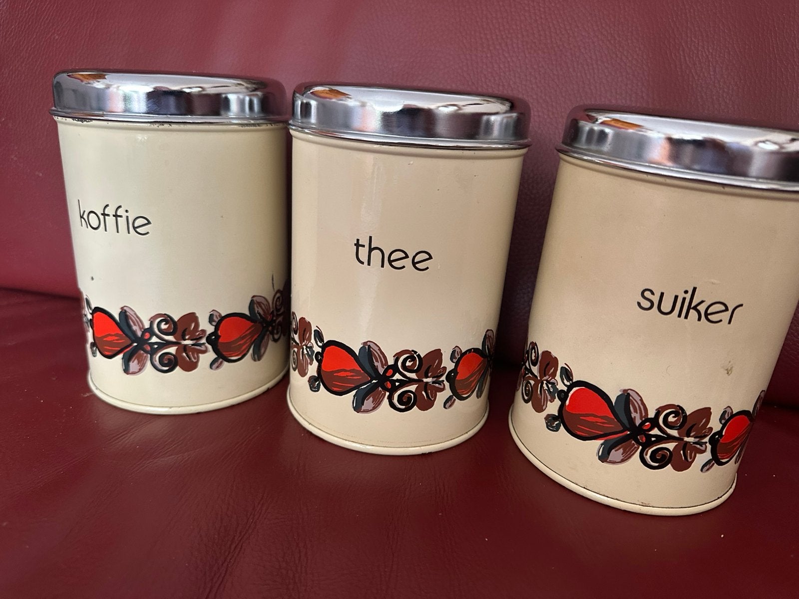 Koffie thee en suiker bussen, Ophalen of Verzenden