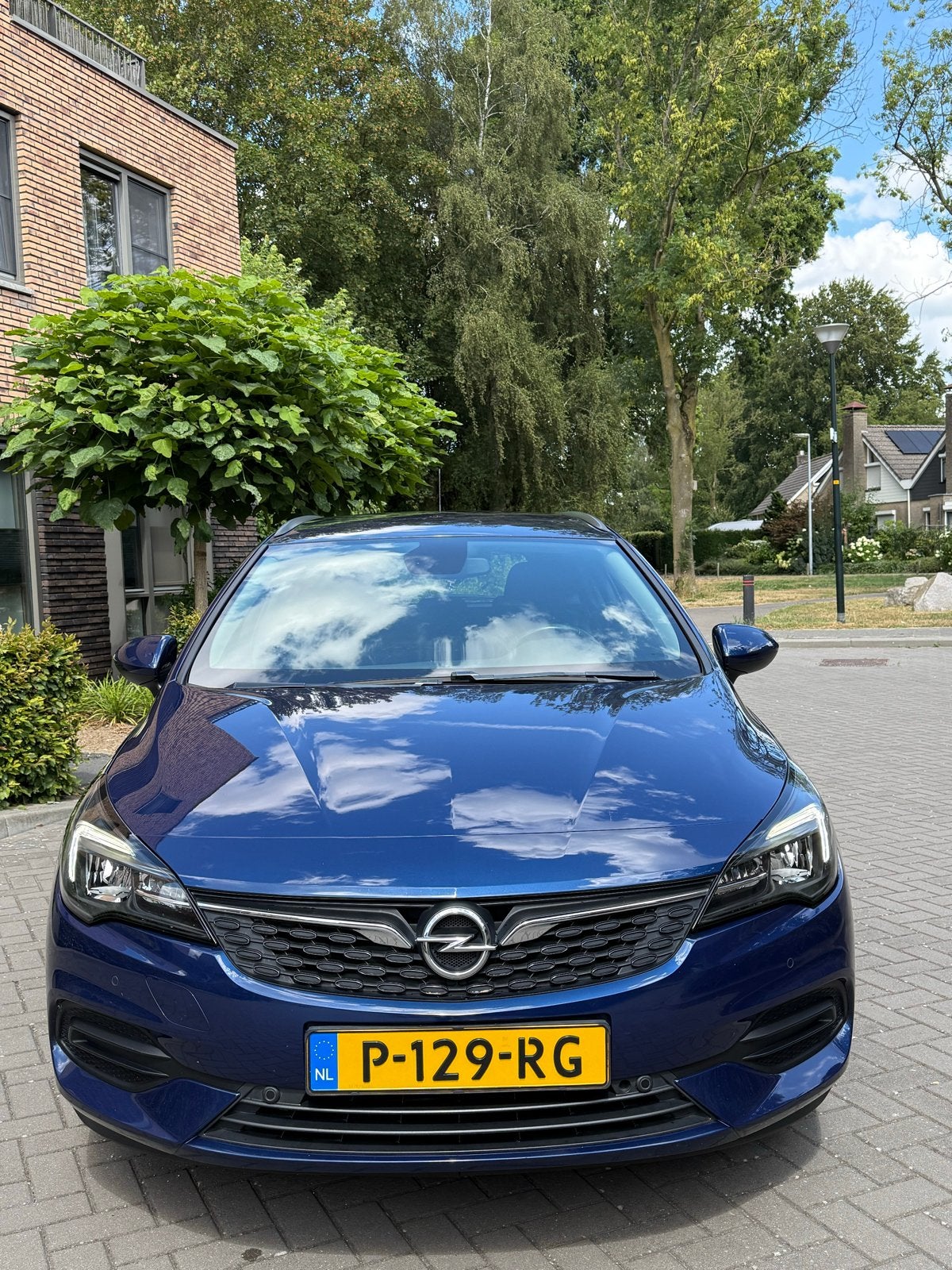 OPEL ASTRA TOURER 1.2 TURBO 130PK 2021 START-STOP | BLAUW, Auto's, Opel, 1250 kg, 1199 cc, Blauw, Stationwagon