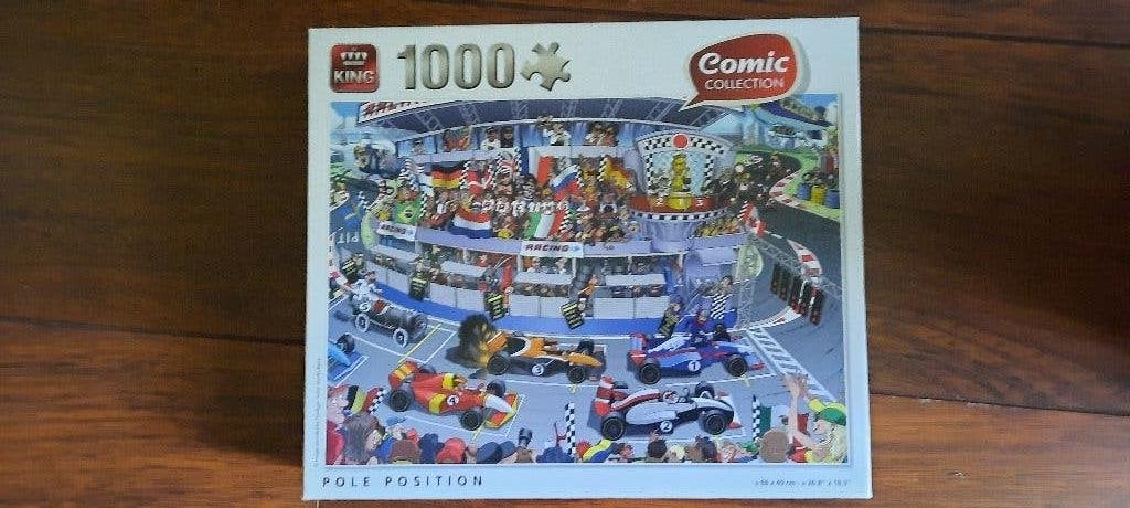 King Puzzel Fantasy collection Pole Position, Ophalen of Verzenden, 500 t/m 1500 stukjes, Zo goed als nieuw, Legpuzzel