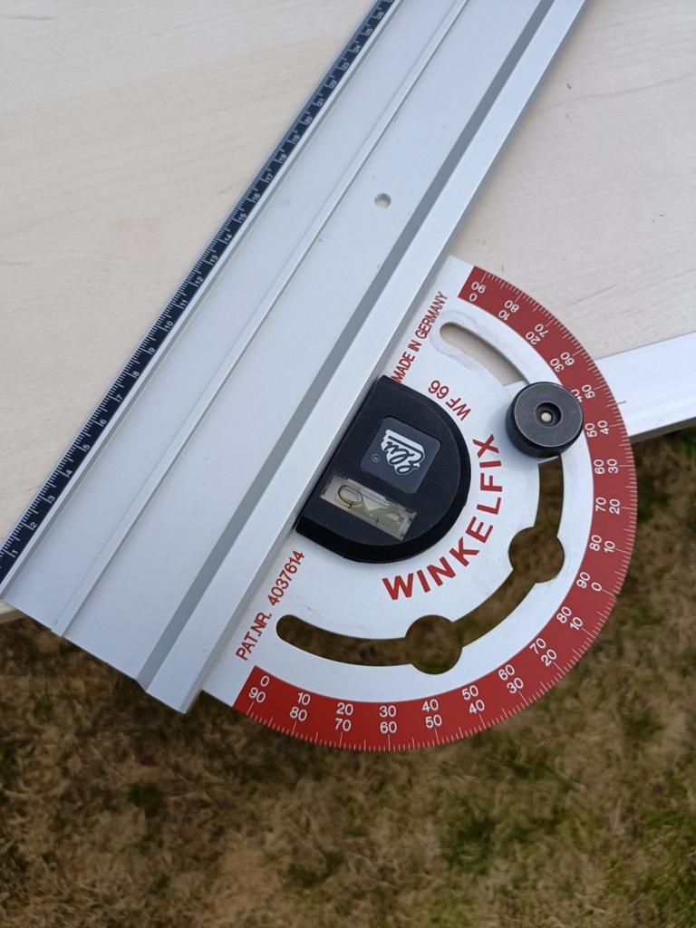 Elu winkelfix  wf 66 geleidingsrail/ verstelbare winkelhaak, Ophalen of Verzenden, 1200 watt of meer, 70 mm of meer