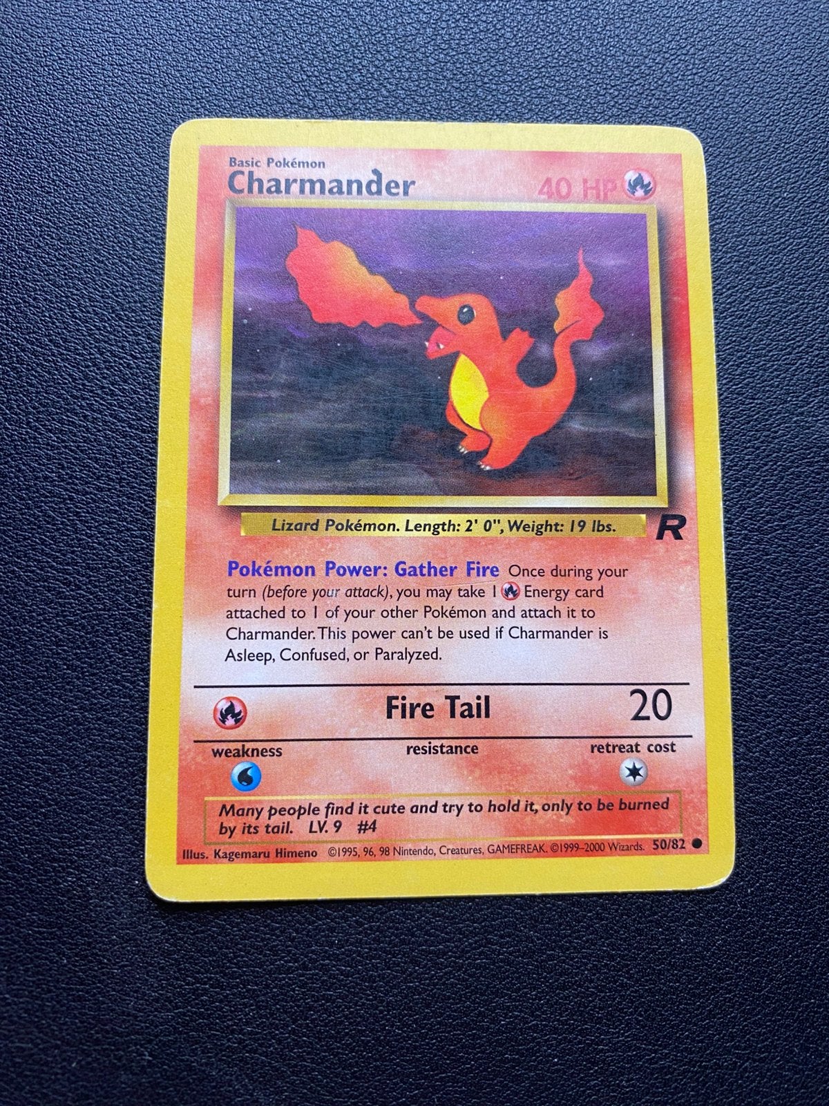 Charmander - Team Rocket - 50/82 - Pokemon kaart, Ophalen of Verzenden, Zo goed als nieuw