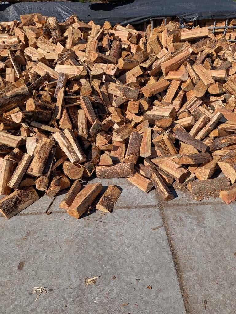 Goedkoop kachelhout Super droog 15,%  €87,50 per kuub, Ophalen, Hout, Houtkachel
