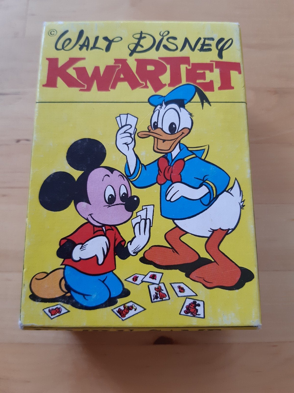 Walt Disney kwartetspel, Ophalen of Verzenden, Gebruikt, Kwartet(ten)