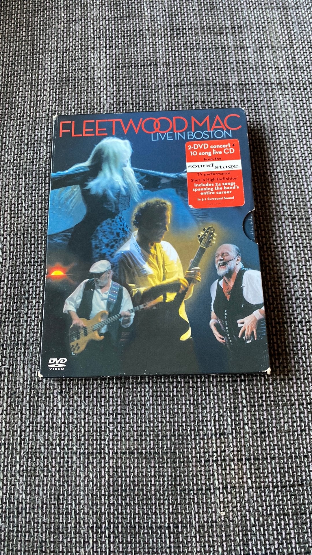2 Dvd + cd Fleetwood Mac - Live in Boston, Alle leeftijden, Ophalen of Verzenden, Zo goed als nieuw