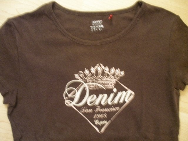 ESPRIT t- shirt bruin maat M, Maat 38/40 (M), Bruin, Ophalen of Verzenden, Zo goed als nieuw