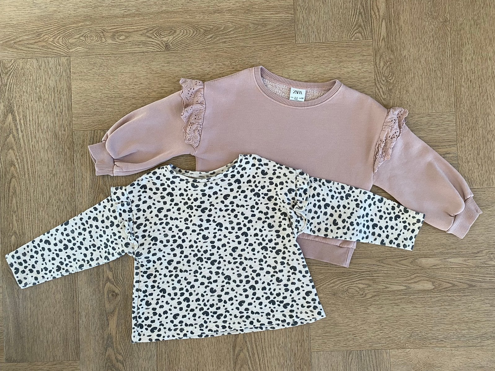 2 Zara truitjes maat 98, Kinderen en Baby's, Ophalen of Verzenden, Gebruikt, Meisje, Trui of Vest