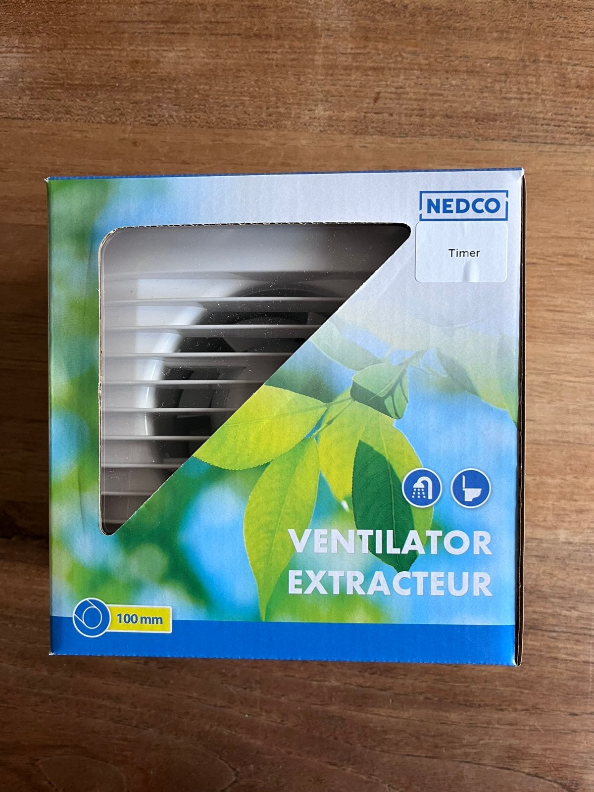 Badkamerventilator nieuw, Ophalen, Nieuw