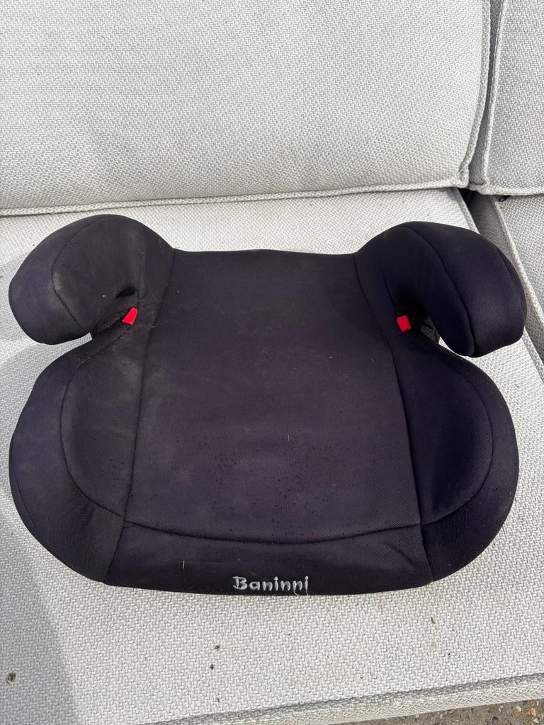 Baninni zitverhoger met isofox, Autogordel of Isofix, Gebruikt, 15 t/m 36 kg, Ophalen