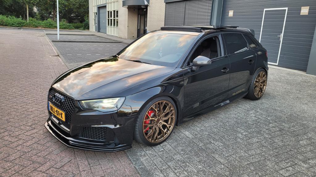 Audi Rs3 quattro 430pk 2016 S-tronic zwart/carbon/pano/kuip/, Automaat, 430 pk, RS3, Zwart