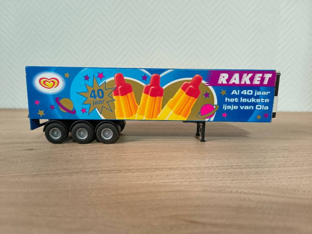 Lion Car Oplegger 26, Ophalen of Verzenden, Gebruikt, Bus of Vrachtwagen, Lion Toys
