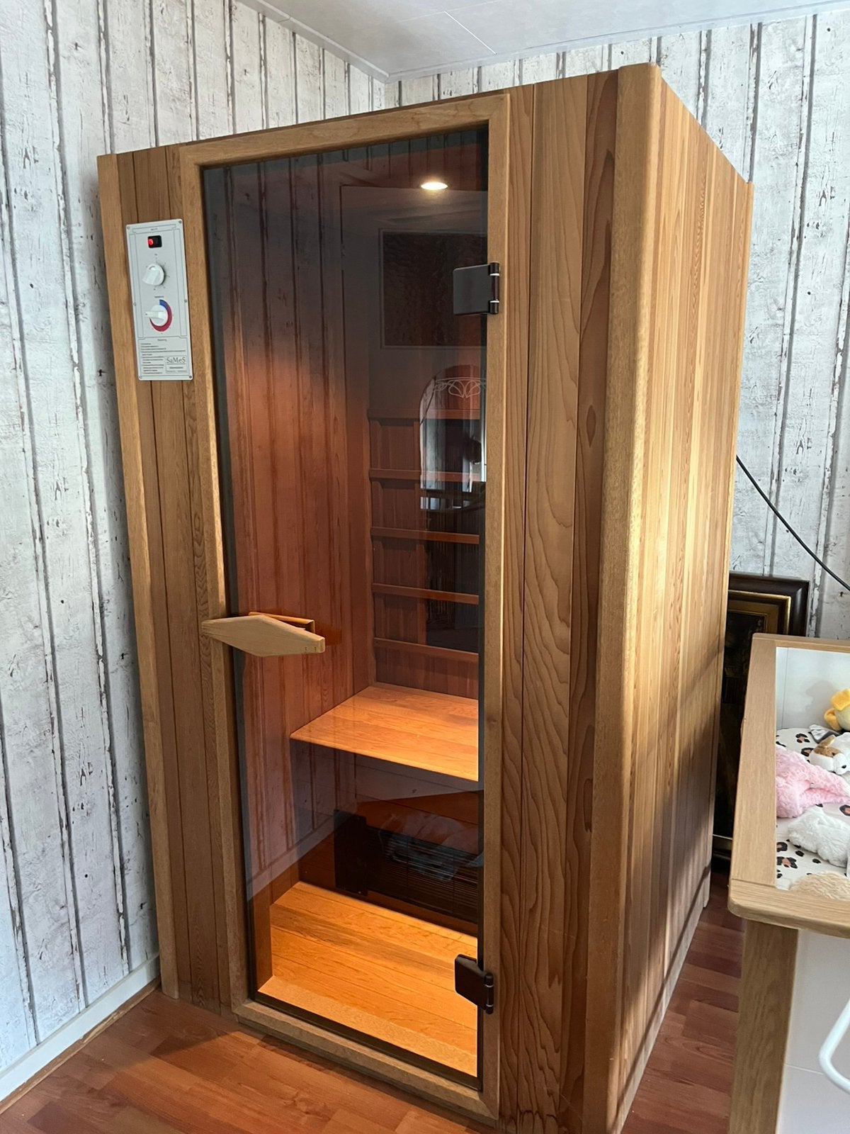 Sames infrarood cabine, Ophalen of Verzenden, Zo goed als nieuw, Complete sauna