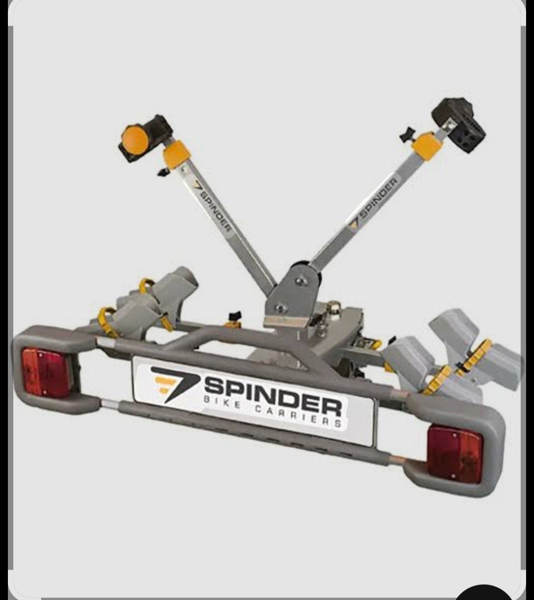 Spinder Falcon 2 fietsendrager, Auto diversen, Ophalen, 2 fietsen, Gebruikt, Trekhaakdrager