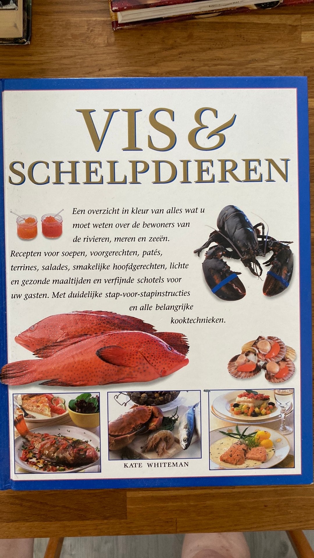 Vis en schelpdieren kookboek, Ophalen, Zo goed als nieuw