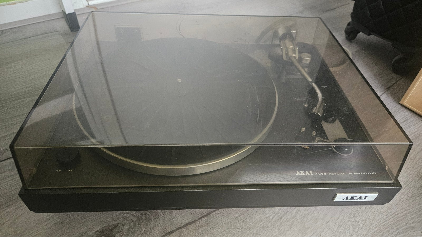 akai ap100c, Ophalen, Zo goed als nieuw, Platenspeler, Akai