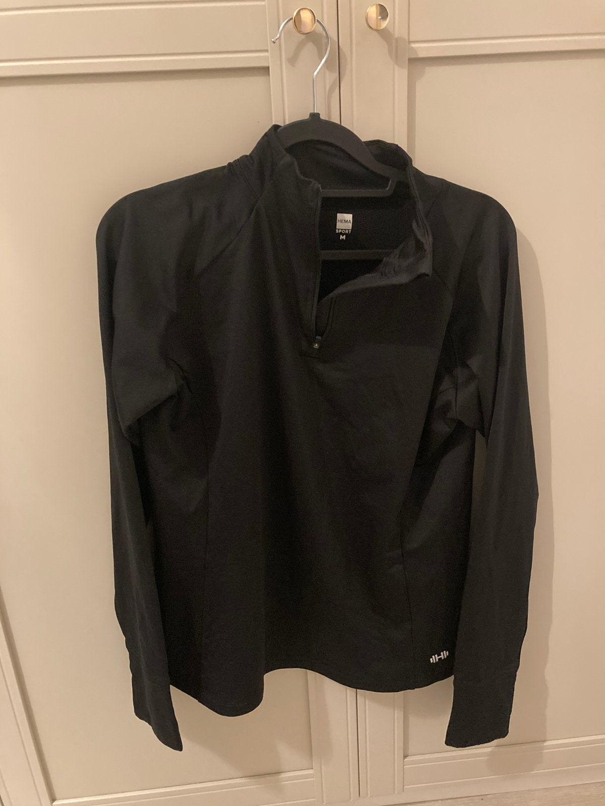 Hema sporttrui en shirt zwart M & S, Verzenden, Zo goed als nieuw, Zwart