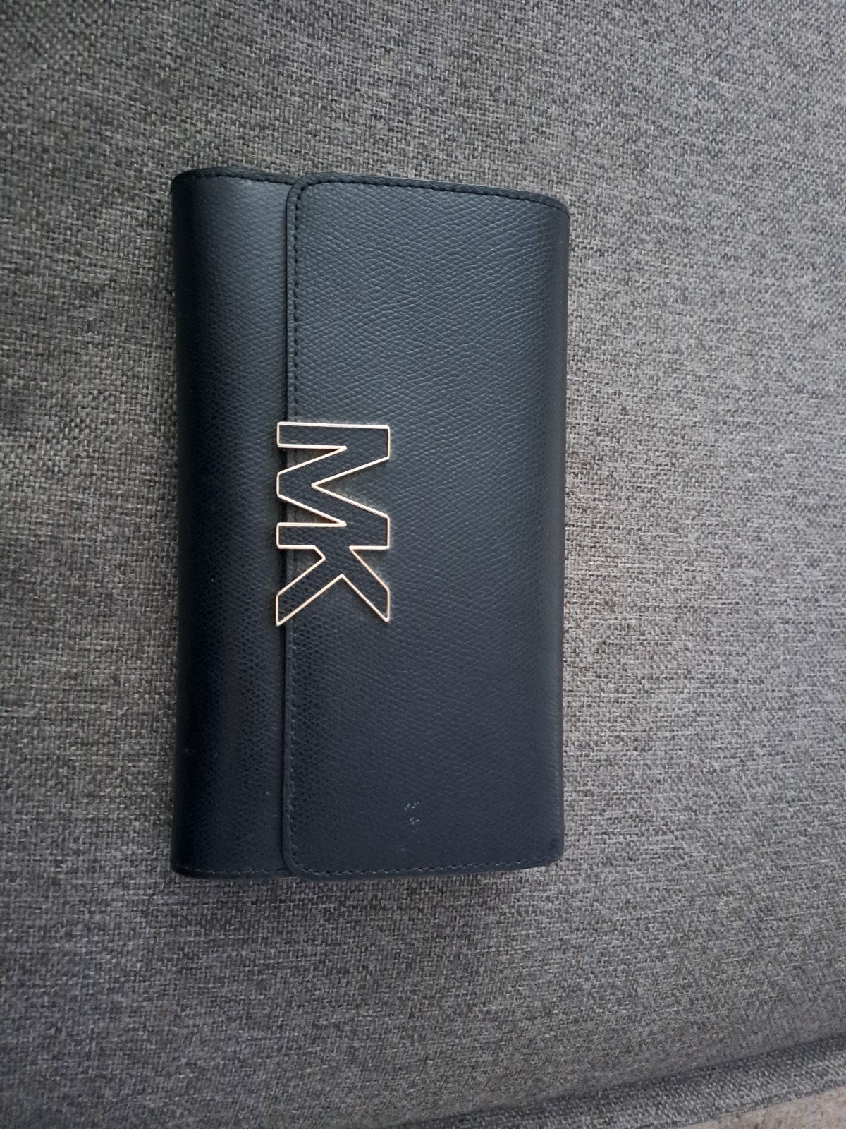 Originele Michael Kors Portemonnee - Zeer Goede Staat, Sieraden, Tassen en Uiterlijk, Overige merken, Leer, Zwart, Ophalen of Verzenden