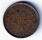 10  cent  1965   Hong-Kong. km. 28.1, Ophalen of Verzenden, Zuidoost-Azië, Losse munt