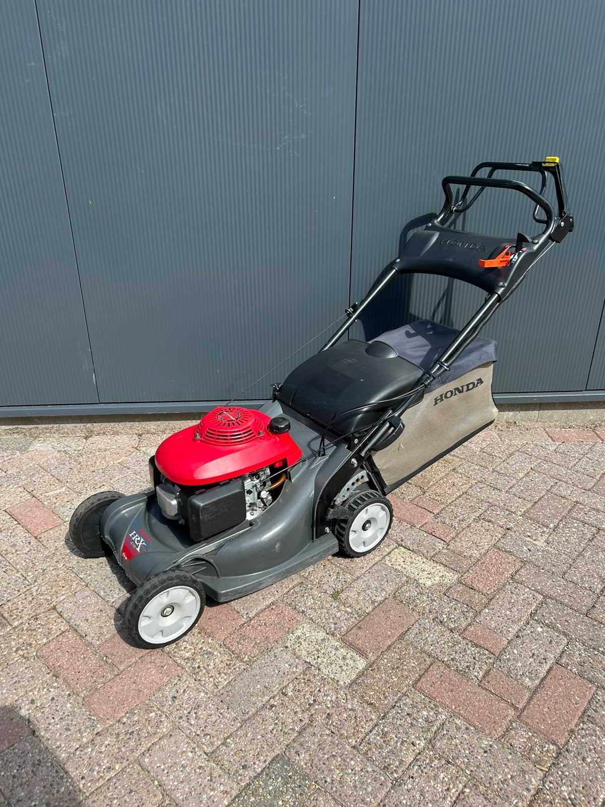 HONDA HRX 476 benzine gazonmaaier, Tuin en Terras, Ophalen, Gebruikt