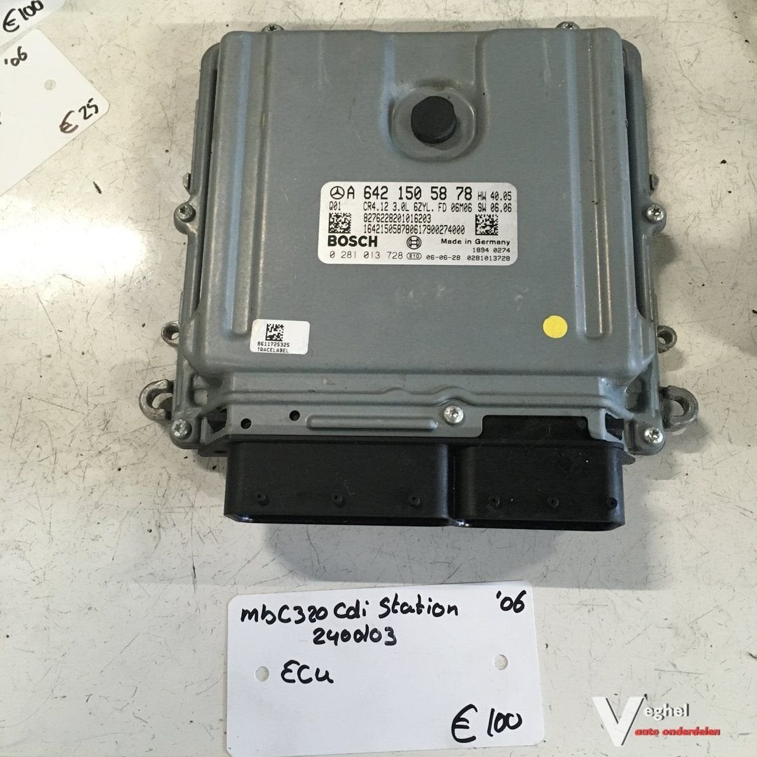 Mercedes C 320cdi station automaat 2006 Wagennr 2400103 ECU, Gebruikt, -, -, Ophalen of Verzenden