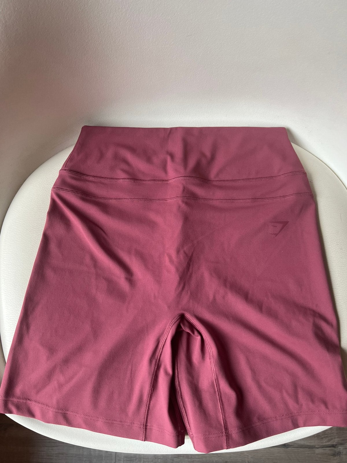 Gymshark butt-scrunch leggings/shorts, Ophalen of Verzenden, Roze, Maat 36 (S), Fitness of Aerobics