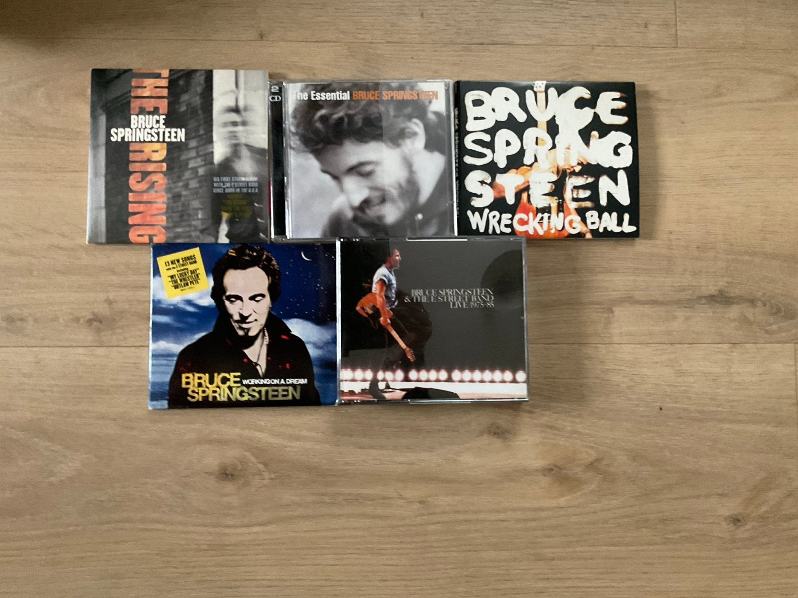 Bruce Springsteen CD collectie - 5 albums, Rock, Ophalen of Verzenden, Zo goed als nieuw, Inclusief boekje