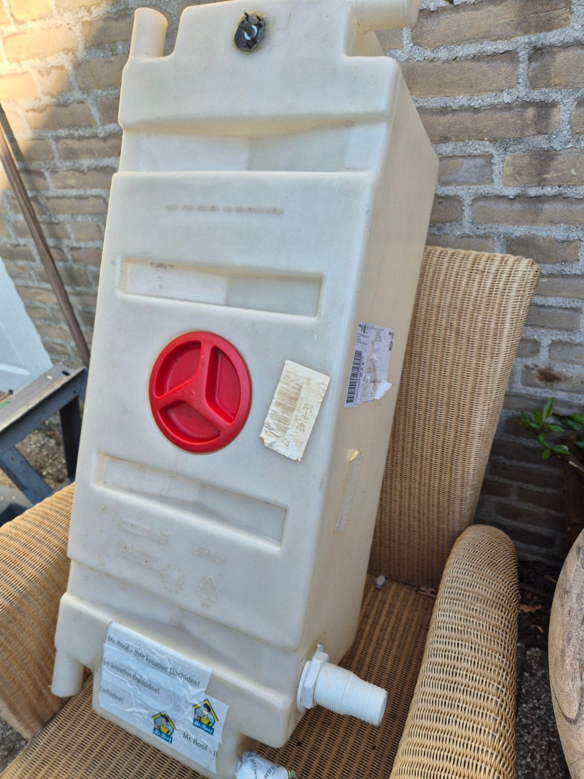80L Oersterke Kunststof Watertank voor Boot/Camper, Watersport en Boten, Ophalen, Zo goed als nieuw, Kombuis en Sanitair