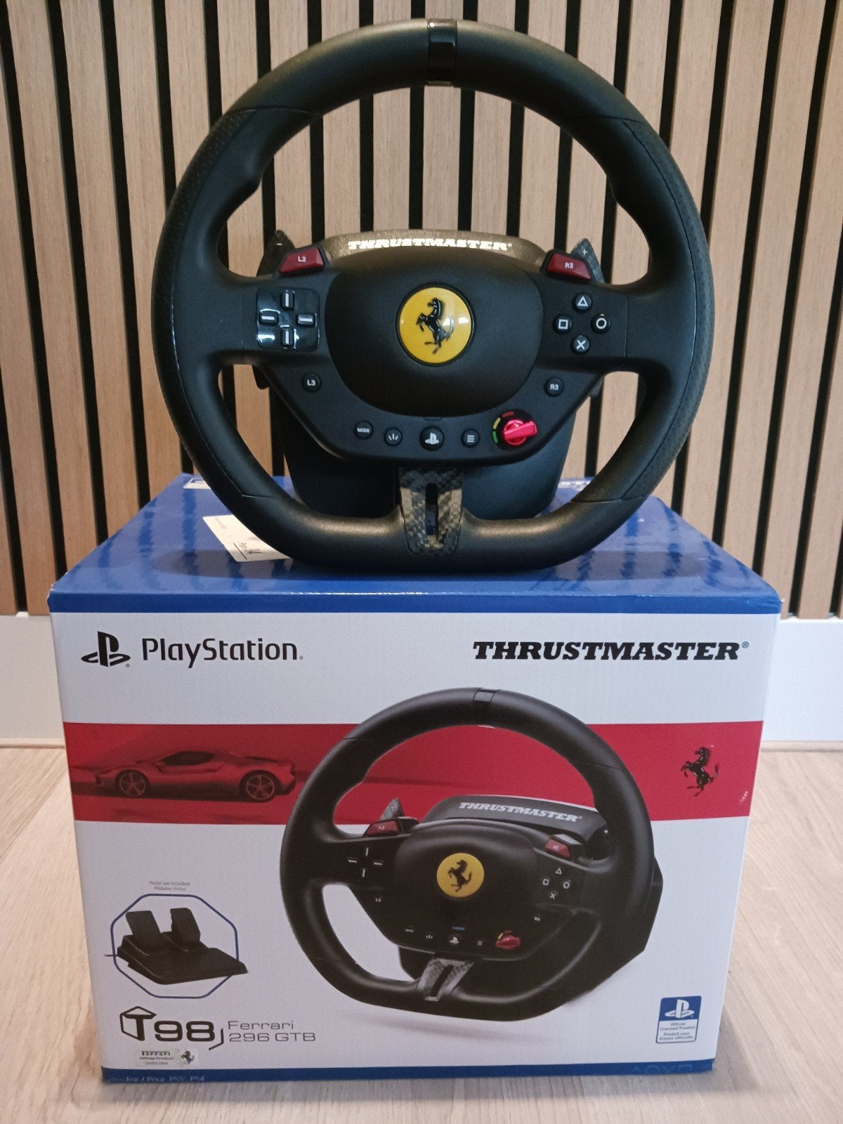Ferrari race stuur playstation 4 en 5, Online, 1 speler, Virtual Reality, Ophalen of Verzenden