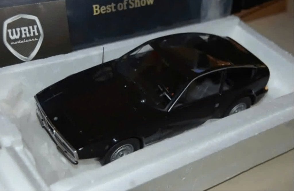 1:18 ALFA ROMEO JUNIOR ZAGATO black BOS184 BOS models WRH, Hobby en Vrije tijd, Verzenden, Zo goed als nieuw, Auto, Overige merken
