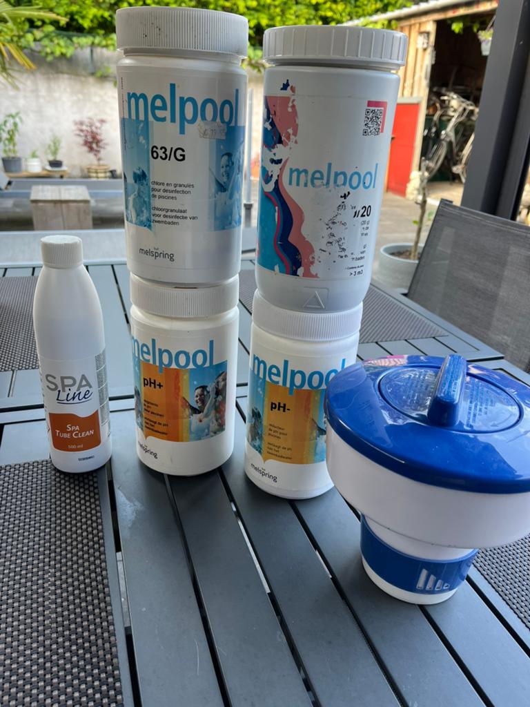 Jacuzzi Ph, chloor, Ophalen, Zo goed als nieuw