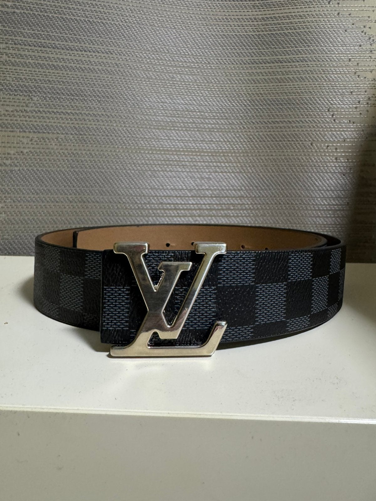 Heren riem nieuw echtleer 110cm, Ophalen of Verzenden, Nieuw, Zwart, 105 tot 115 cm