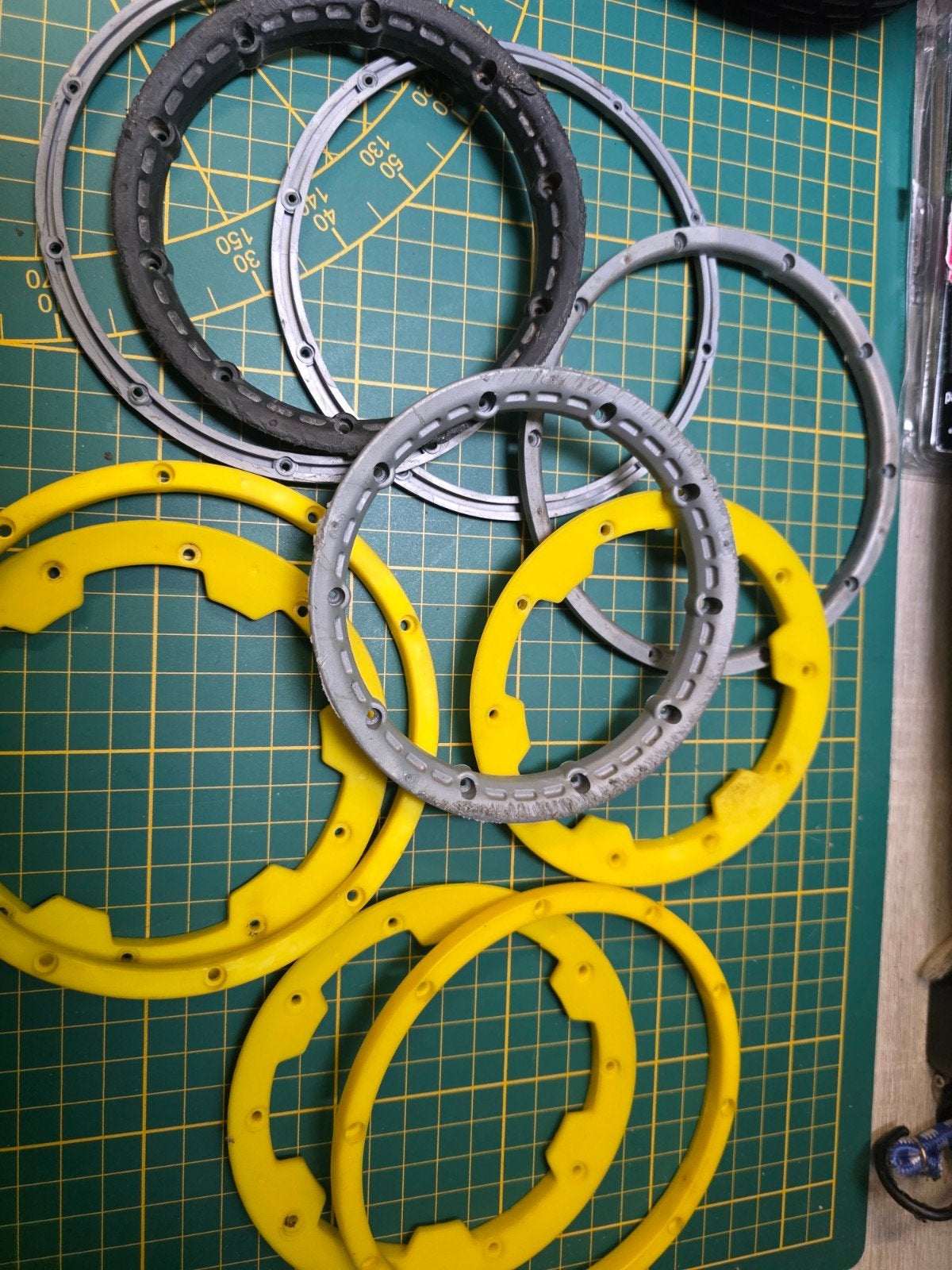 Ringen set voor HPI Baja RC auto, Hobby en Vrije tijd, Benzine, Gebruikt, Ophalen of Verzenden, Onderdeel