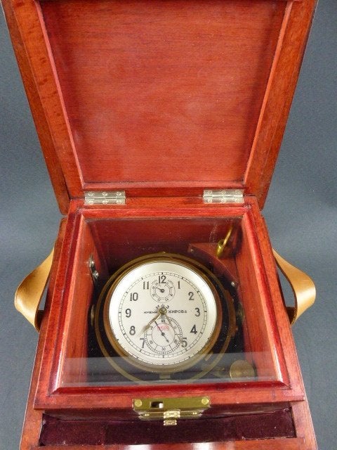 maritiem chronometer, Ophalen of Verzenden, Zo goed als nieuw, Motorboot of Zeilboot, Gebruiksvoorwerp