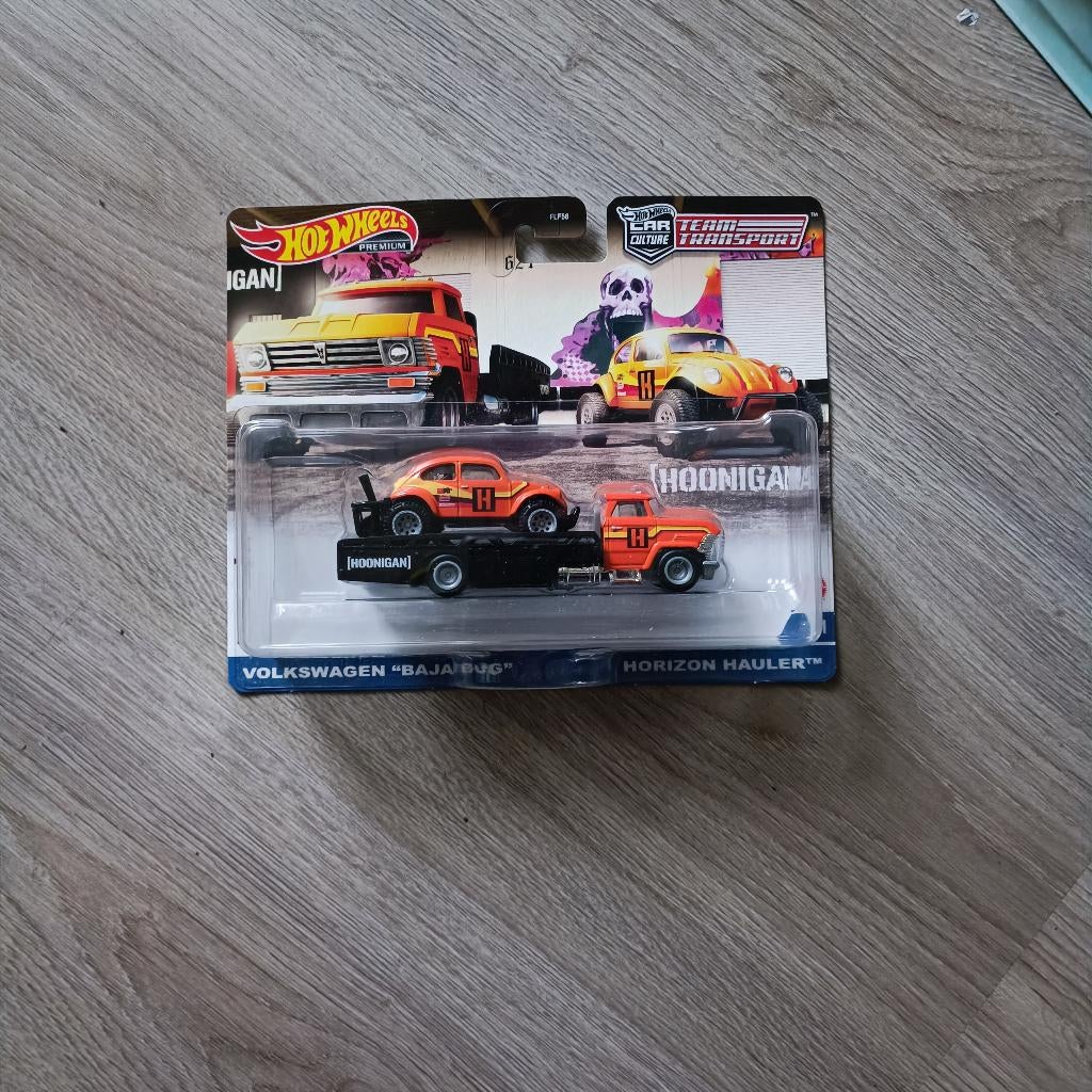Hot Wheels vw Volkswagen Baja Bug & Horizon Hauler, Ophalen of Verzenden, Nieuw, Auto
