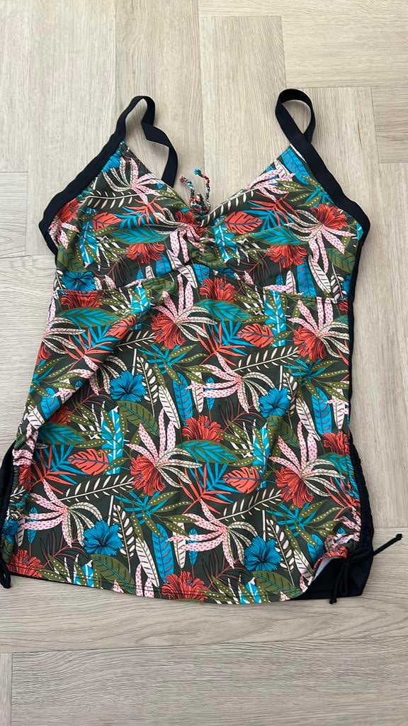 Tankini top maat 48 paprika, Kleding | Dames, Badmode en Zwemkleding, Ophalen of Verzenden, Zo goed als nieuw, Bikini