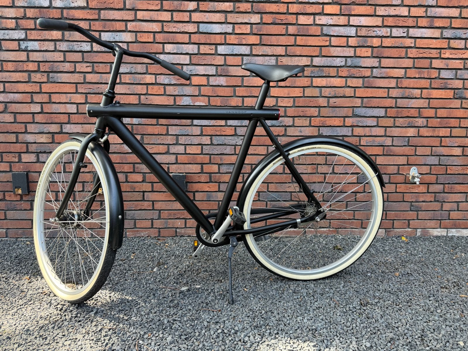 VanMoof M2 3.1– originele non-electric 1-speed – mat zwart, Terugtraprem, Gebruikt, 57 tot 61 cm, Ophalen