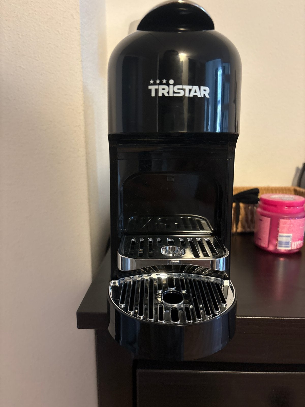 Tristar capsule koffiemachine - Compact en stijlvol, Koffiemachine, Ophalen of Verzenden, Zo goed als nieuw, 1 kopje