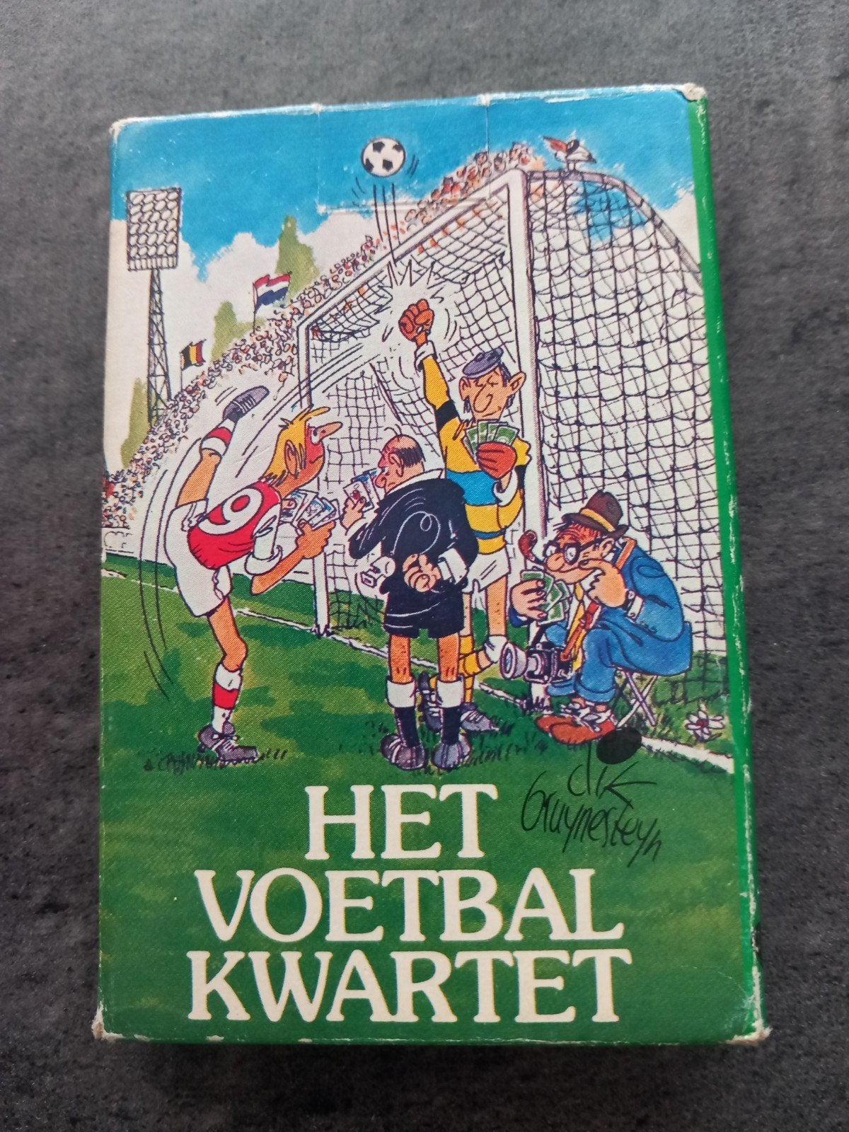 Het Voetbal Kwartet - Dick Bruynesteyn, Ophalen of Verzenden, Gebruikt, Spel