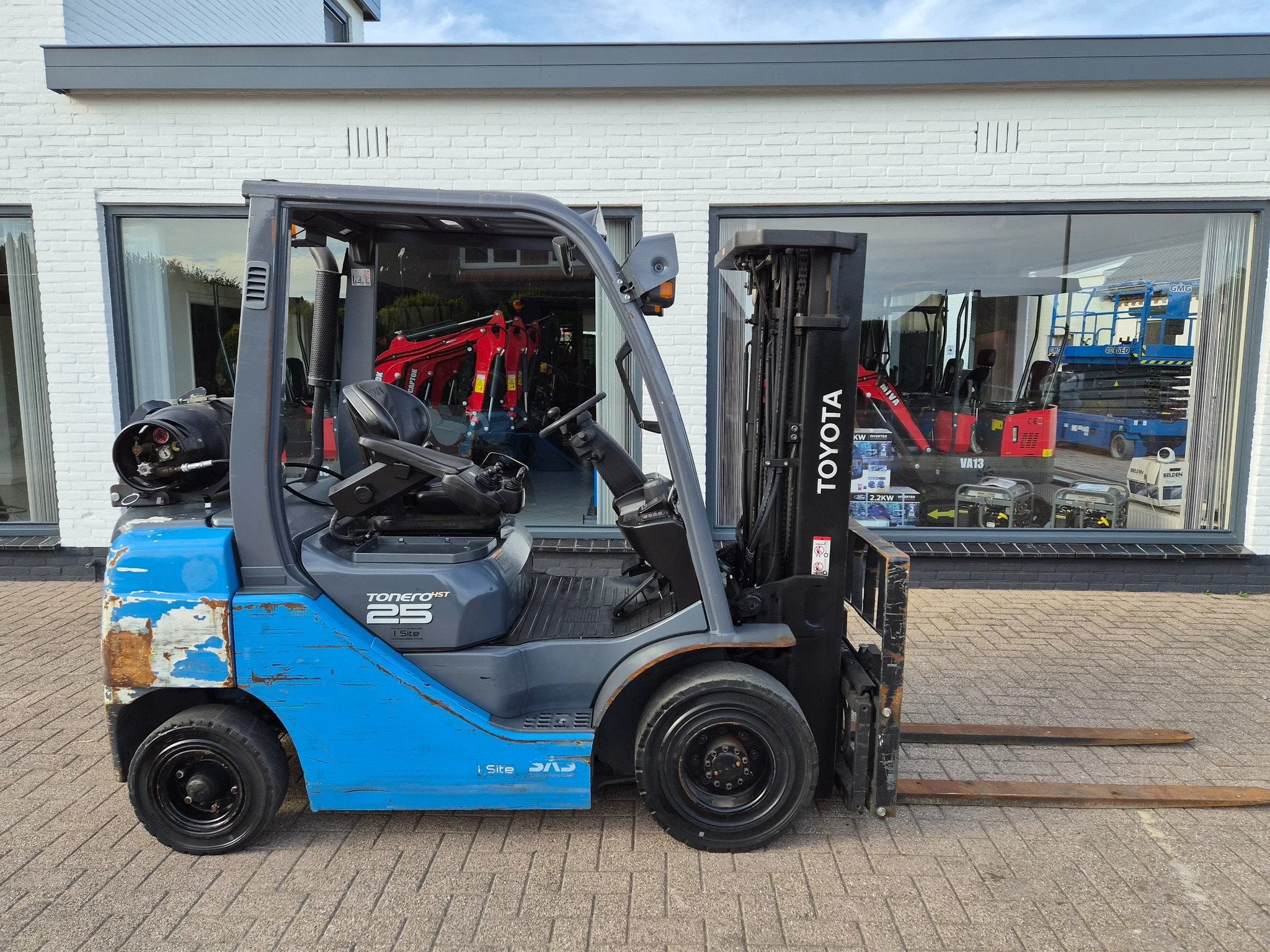 Toyota 2.5 tons lpg heftruck triplo (bj 2019), Overige aandrijving, Heftruck, Toyota