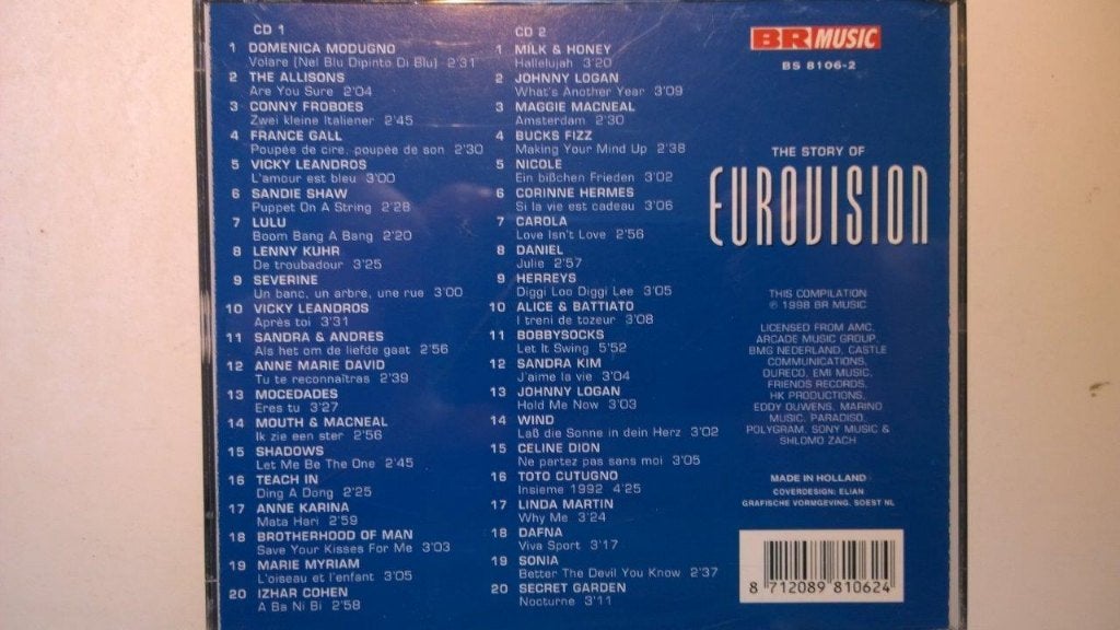 The Story Of Eurovision, Ophalen of Verzenden, Zo goed als nieuw, Pop, Album