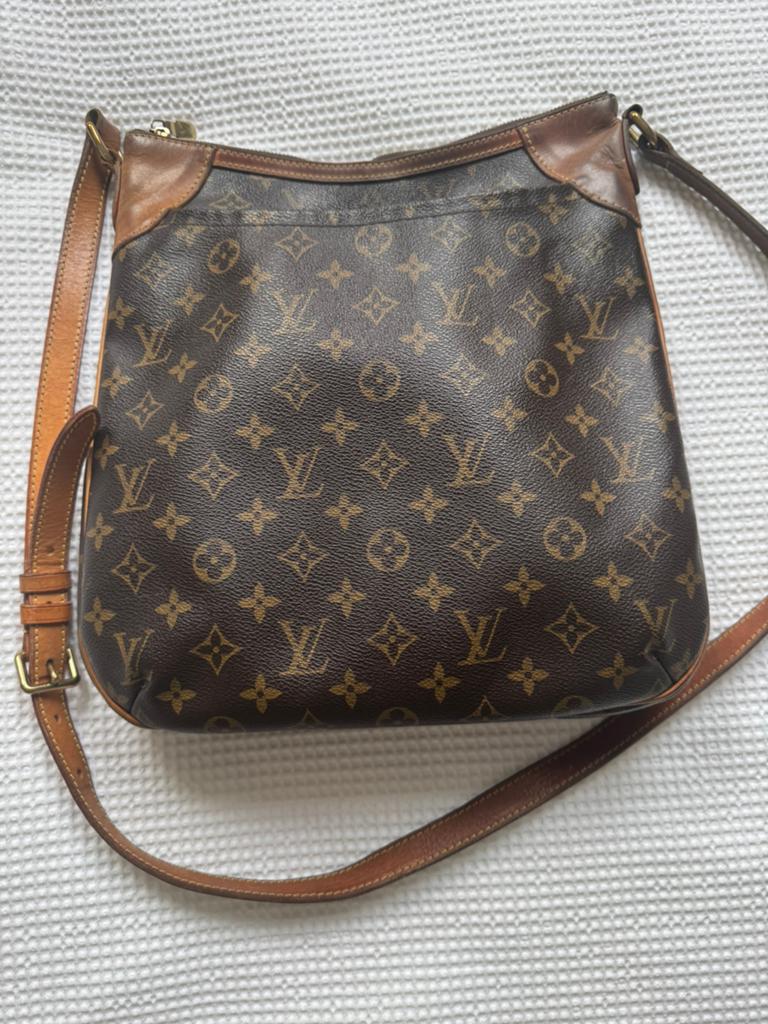 Louis Vuitton Odeon tas, Ophalen of Verzenden, Gebruikt, Bruin, Overige typen