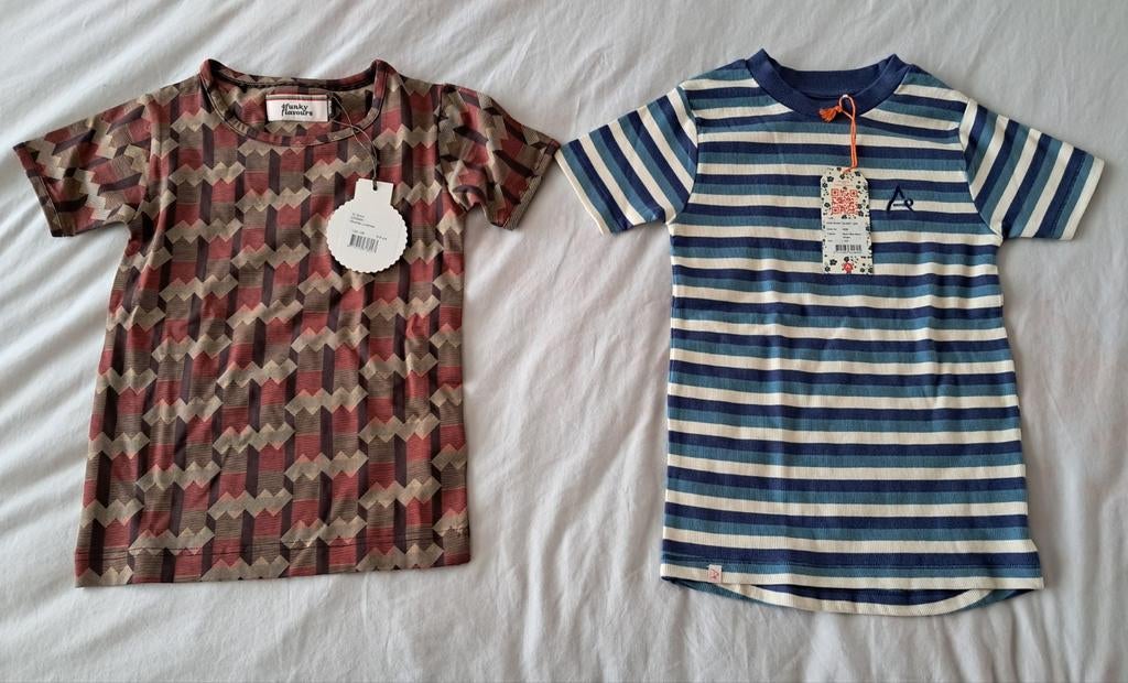 2 Nieuwe T-shirts voor Jongens - 4 Funky Flavours & Alba, Nieuw, Ophalen of Verzenden, Shirt of Longsleeve, Jongen