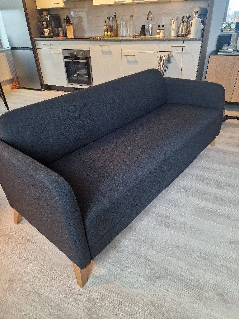 Linanas 3 zits zo goed als nieuw, 50% kortng. 95naar45 euro, Ophalen, 150 tot 200 cm, Driepersoons, 75 tot 100 cm