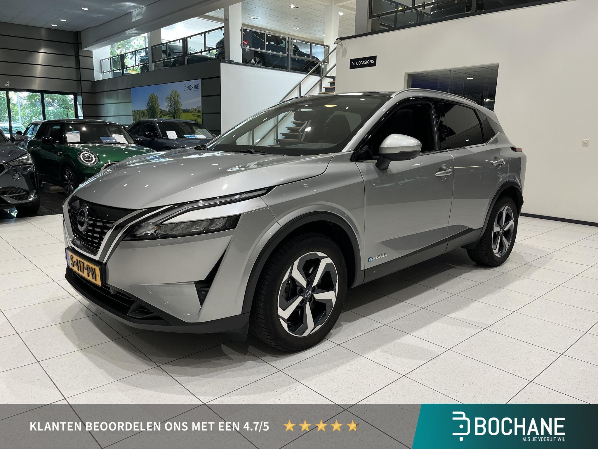 Nissan Qashqai 1.5 e-Power N-Connecta | Panoramadak | 360 Ca, Auto's, Nissan, Gebruikt, 190 pk, 2 kWh, Bedrijf