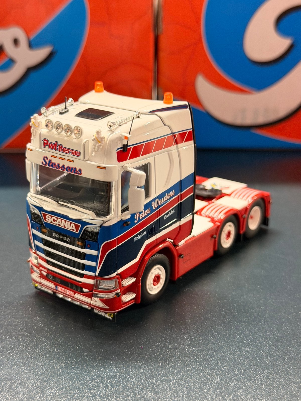 Tekno Scania S500 Peter Wouters, Ophalen of Verzenden, Nieuw, Bus of Vrachtwagen, Tekno